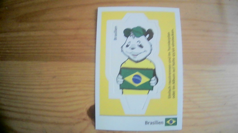 ENTDECKE BRASILIEN - PADDY STECKFIGUR BRASILIEN