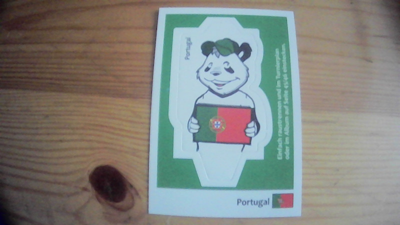 ENTDECKE BRASILIEN - PADDY STECKFIGUR PORTUGAL