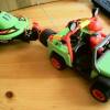 PLAYMOBIL JEEP, ANH�NGER, SCHNELLBOOT, 2 FIGUREN