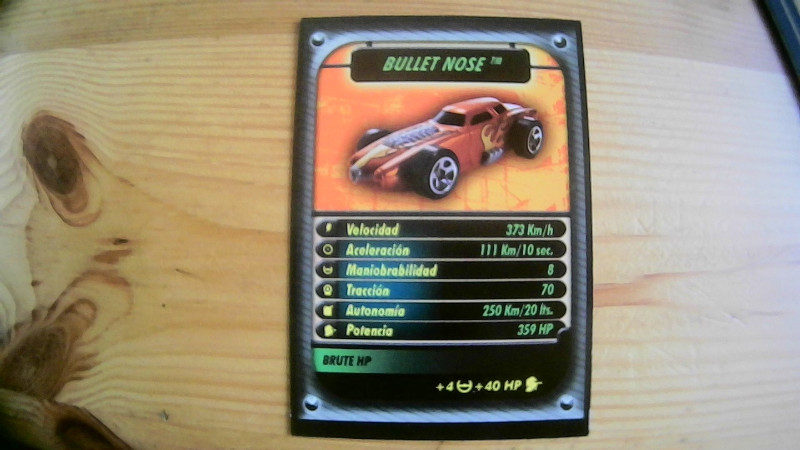 HOT WHEELS - MEGA RACE (2005), SAMMELKARTE NR.10