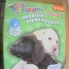 MISSION TIERFREUNDE, LEER ALBUM MIT COMIC IM HEFT