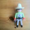 PLAYMOBIL COWBOY MIT HOHEN HUT...