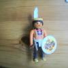 PLAYMOBIL INDIANER MIT TOMAHAWK & SCHILD, NEU