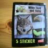 WILDE TIERE UND NATUR, 50 STICKER T�TEN, EDIBAS