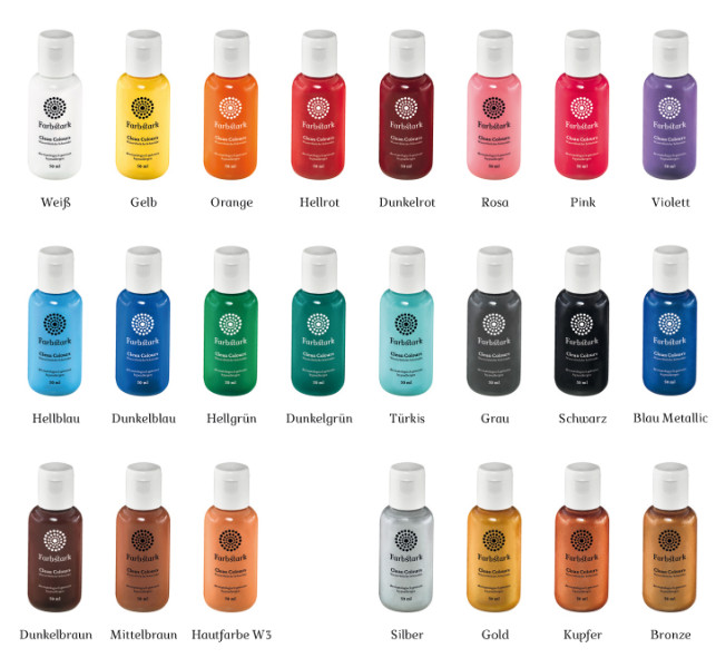 Bodypaintingfarbe Clean Colours Bronze, 50 ml Kaufen!