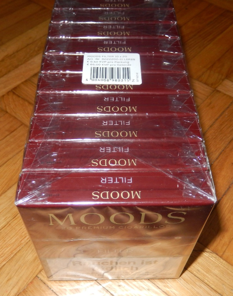 MOODS CIGARELLOS 10 x 20 ST�CK