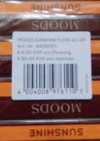 MOODS SUNSHINE CIGARELLOS 10 x 20 ST�CK