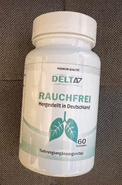 Rauchfrei Kapseln | Delta7 Nutrition, NEU-OVP