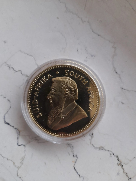 1 oz DEKO Gold M�nze Feingold Unze Kr�gerrand 1972