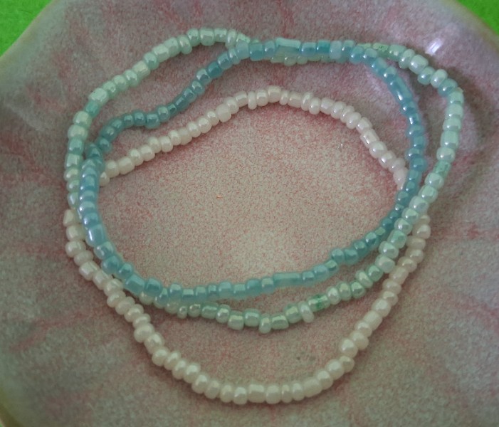 3 Perlen Armb�nder im Set