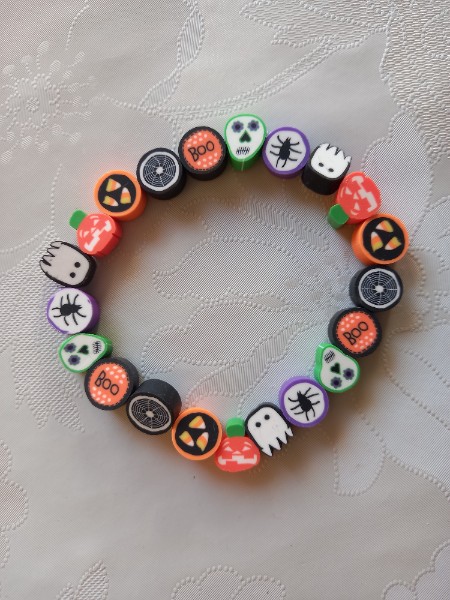 Unisex Halloween-Armband in Bunt