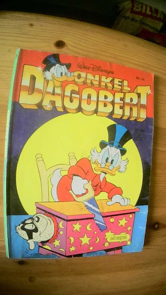 ONKEL DAGOBERT NR.14 VON 1988, COMIC TASCHENBUCH