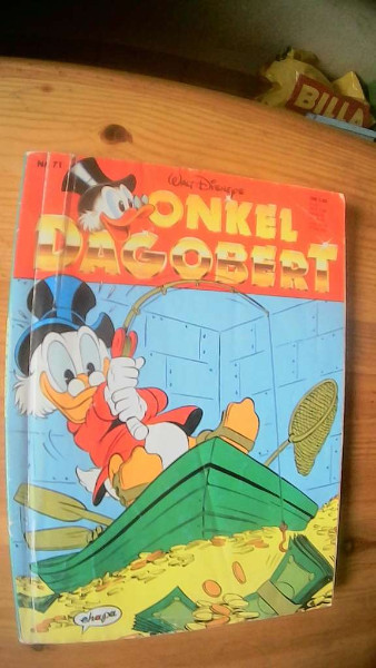 ONKEL DAGOBERT NR.71 VON 1993, COMIC TASCHENBUCH