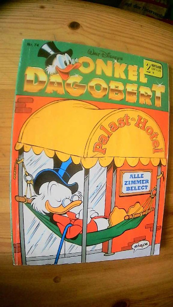 ONKEL DAGOBERT NR.74 VON 1993, COMIC TASCHENBUCH