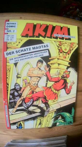 AKIM NR.2 VON 1988, COMIC HEFT, GRO�FORMAT,