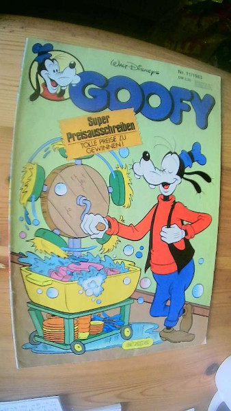 GOOFY NR.11 VON 1983, COMIC HEFT, 1.AUFLAGE