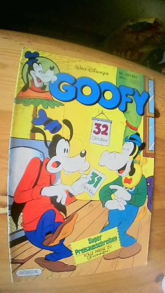 GOOFY NR.10 VON 1982, COMIC HEFT, 1.AUFLAGE