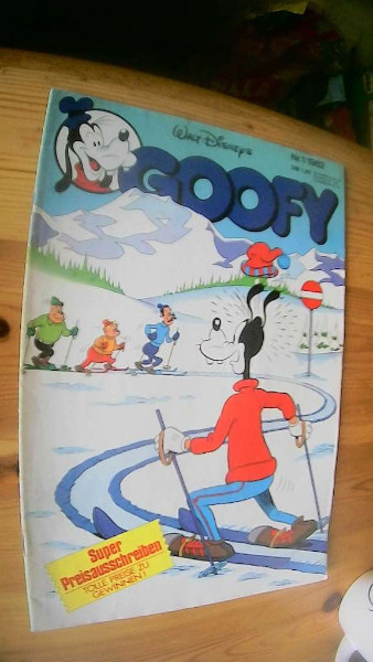 GOOFY NR.1 VON 1982, COMIC HEFT, 1.AUFLAGE