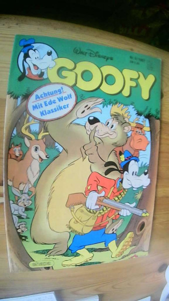 GOOFY NR.9 VON 1987, COMIC HEFT, 1.AUFLAGE