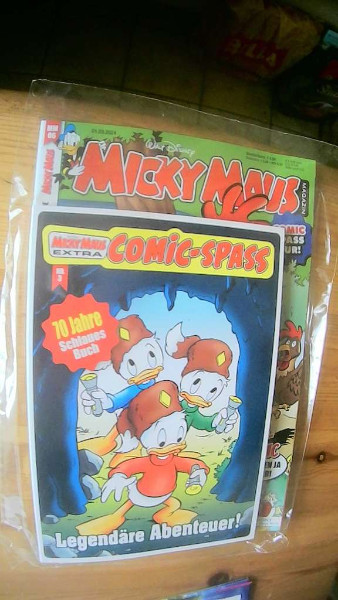 MICKY MAUS NR.6 VON 2024 MIT BEILAGEN, NEU & OVP