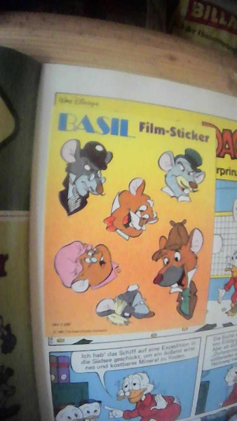 MICKY VISION NR.2 VON 1987 + AUFKLEBER, 2 .AUFLAGE