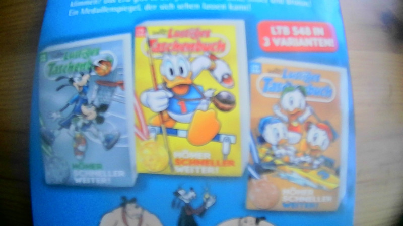 LUSTIGES TASCHENBUCH NR.548 VON 2021, NEU