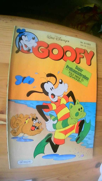GOOFY NR.6 VON 1982, COMIC HEFT, 1.AUFLAGE