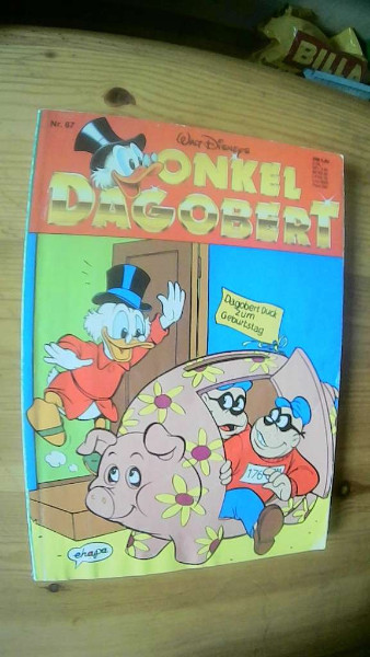 ONKEL DAGOBERT NR.67 VON 1992 COMIC TASCHENBUCH