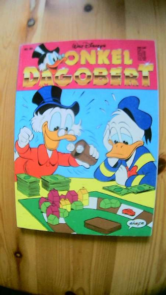 ONKEL DAGOBERT NR.60 VON 1990, COMIC TASCHENBUCH