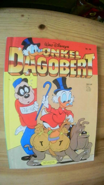 ONKEL DAGOBERT NR.30 VON 1990, COMIC TASCHENBUCH
