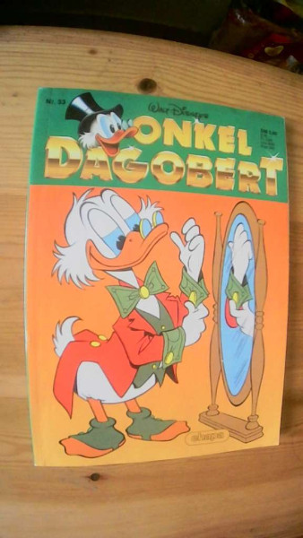 ONKEL DAGOBERT NR.33 VON 1990, COMIC TASCHENBUCH