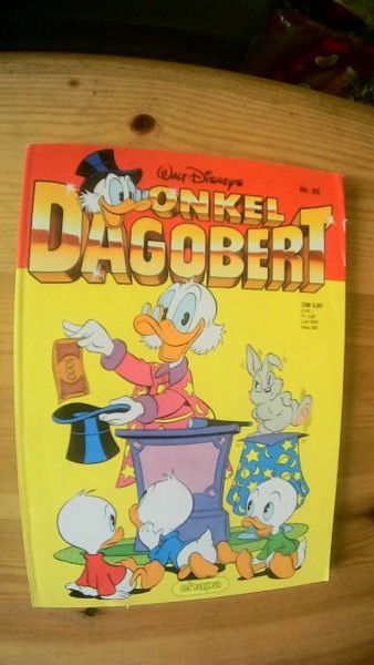 ONKEL DAGOBERT NR.25 VON 1989, COMIC TASCHENBUCH