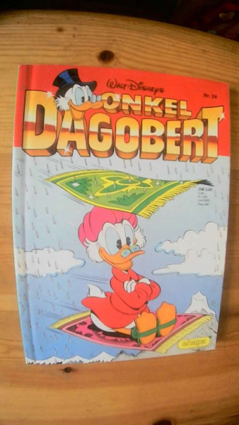 ONKEL DAGOBERT NR.24 VON 1989, COMIC TASCHENBUCH