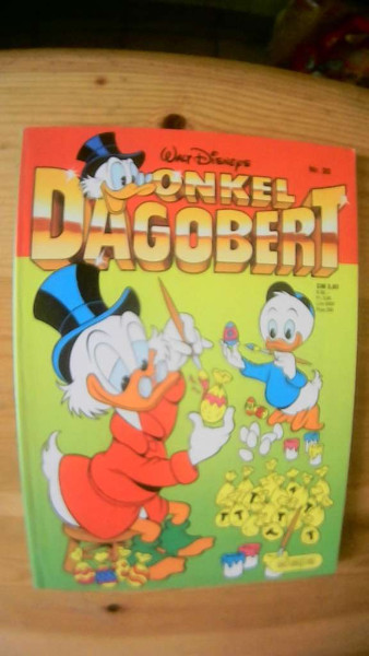 ONKEL DAGOBERT NR.20 VON 1989, COMIC TASCHENBUCH
