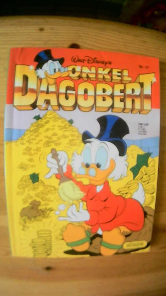 ONKEL DAGOBERT NR.17 VON 1988, COMIC TASCHENBUCH