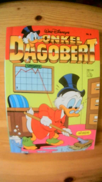 ONKEL DAGOBERT NR.9 VON 1988, COMIC TASCHENBUCH