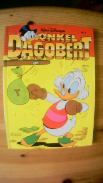ONKEL DAGOBERT NR.7 VON 1988, COMIC TASCHENBUCH