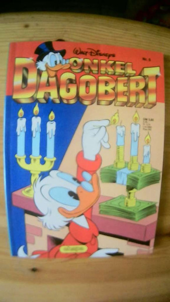ONKEL DAGOBERT NR.5 VON 1988, COMIC TASCHENBUCH