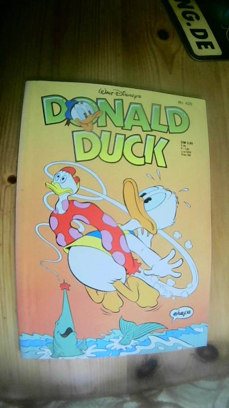 DONALD DUCK NR.420 VON 1990, NEUWERTIG