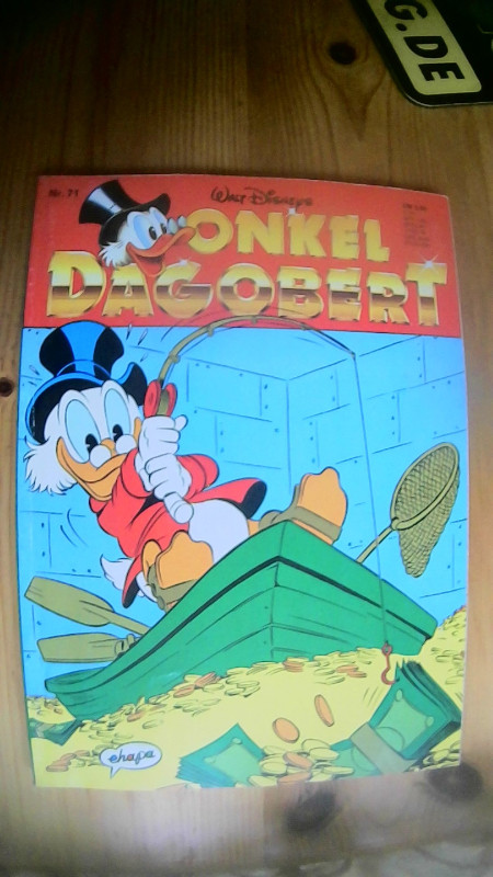 ONKEL DAGOBERT NR.71 VON 1993, NEUWERTIG