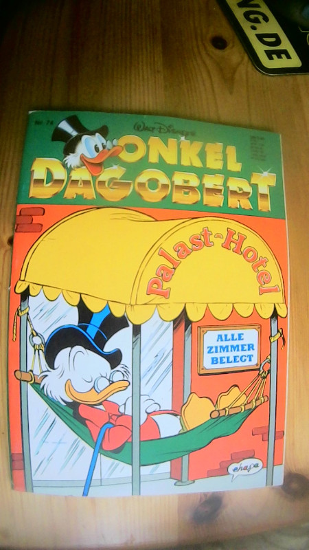 ONKEL DAGOBERT NR.74 VON 1993, NEUWERTIG