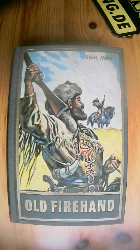 KARL MAY - OLD FIREHAND, BUCH MIT 400 SEITEN