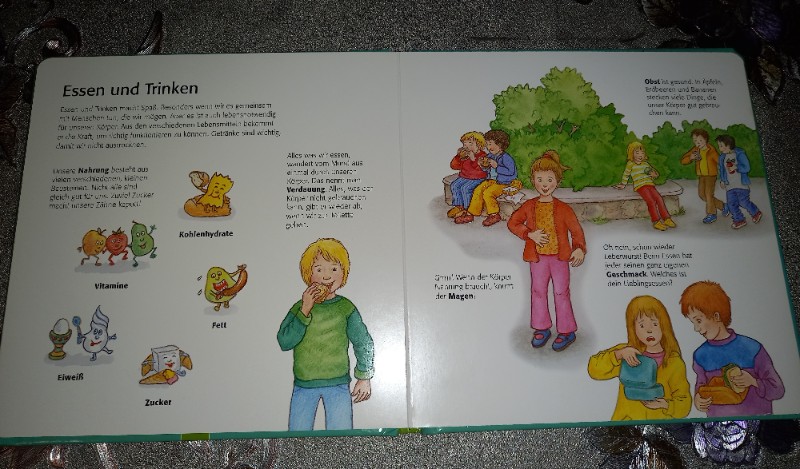 Kinder entdecken den K�rper
