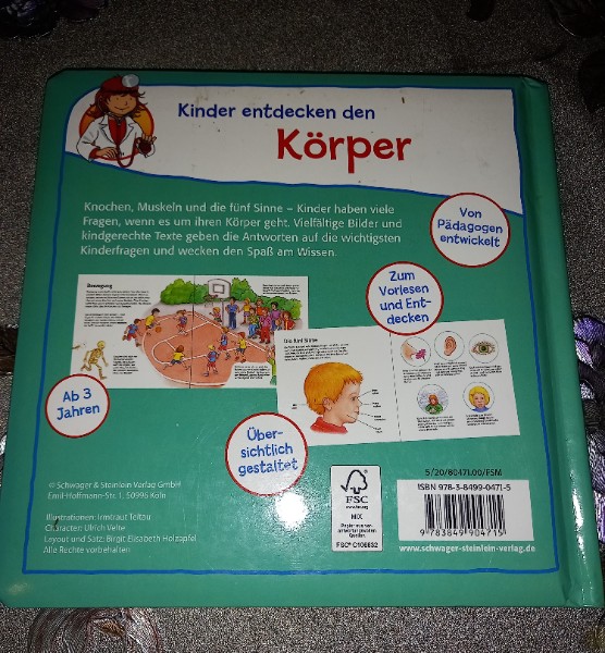 Kinder entdecken den K�rper