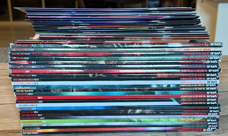 VIRUS HORROR MAGAZIN 107-131 Abo Ausgabe