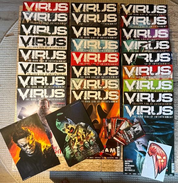 VIRUS HORROR MAGAZIN 107-131 Abo Ausgabe