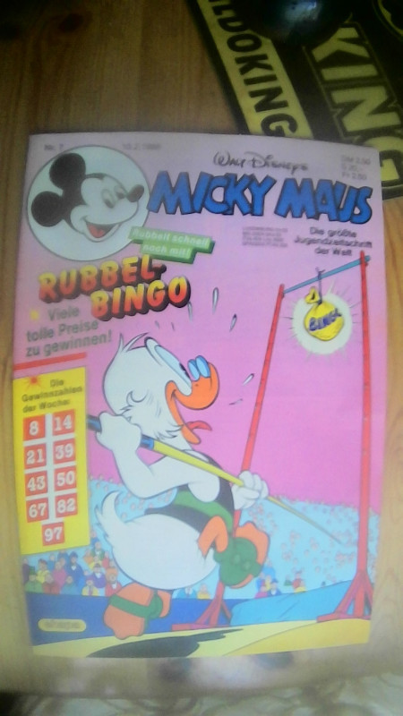 MICKY MAUS NR.7 VON 1988 OHNE BEILAGE, NEUWERTIG