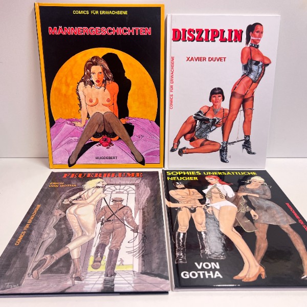 22x Erotik Comic Buch Sammlung - Eroticon Janice..