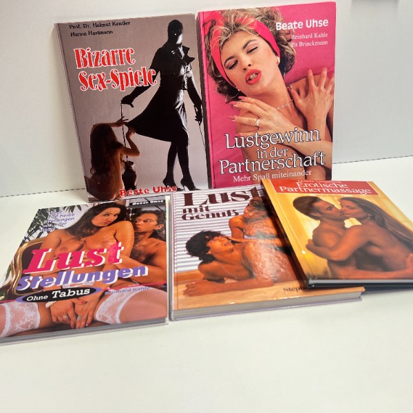 5 x Erotik Buch - Beate Uhse und andere - GUT