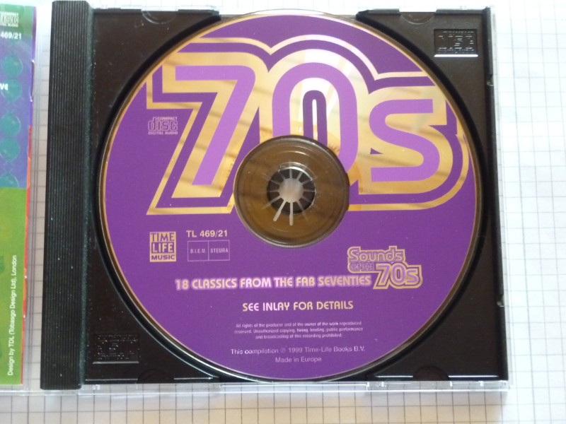 CD Sounds of the 70s Time Life TL 469-21
